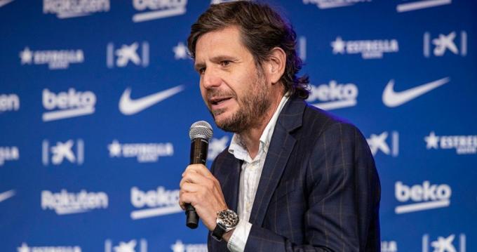 Mateu Alemany, director de fútbol del FC Barcelona (Foto: EFE).