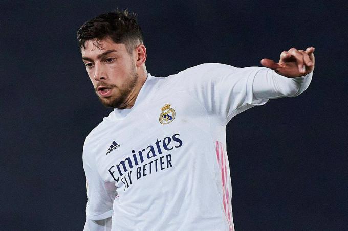 Fede Valverde durante un partido del Real Madri (Foto: Cordon Press).