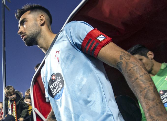 Brais Méndez estrena capitanía ante el Rayo (Foto: Celta).