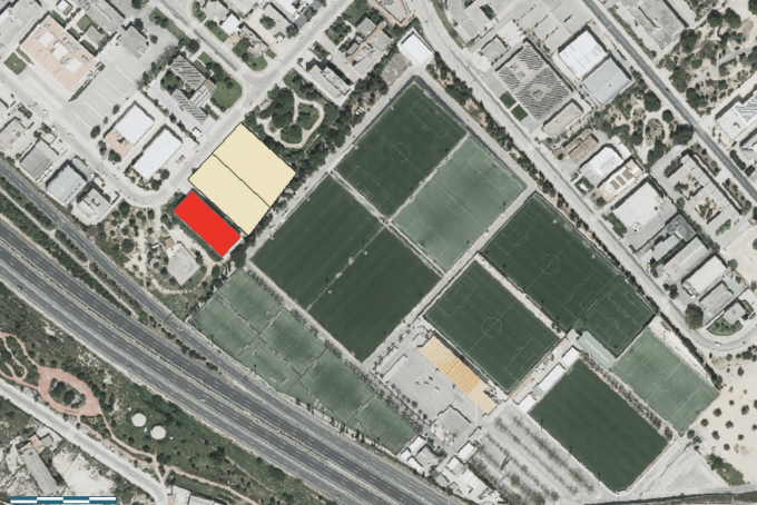 Las parcelas que el Valencia CF quiere comprar para ampliar la Ciudad Deportiva Las parcelas que el Valencia CF quiere comprar para ampliar la Ciudad Deportiva