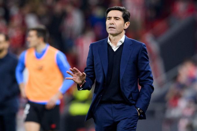 El técnico Marcelino García Toral durante un partido jugado en San Mamés (Foto: Athletic Club).