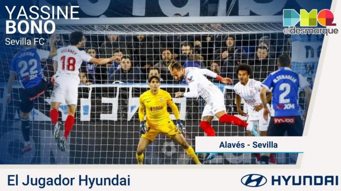 Bono, Jugador Hyundai Del Deportivo Alavés - Sevilla FC