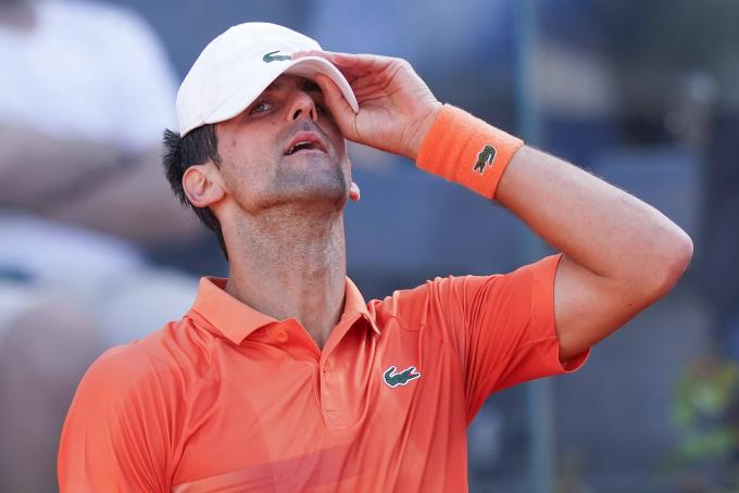 Novak Djokovic, durante el Masters 1.000 de Roma 2022 (Foto: Cordon Press).