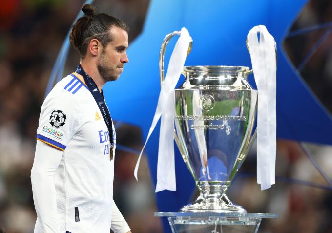 Gareth Bale, en su despedida del Real Madrid con la Champions (Foto: Cordon Press).