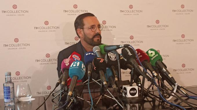 Bordalás se despide del Valencia