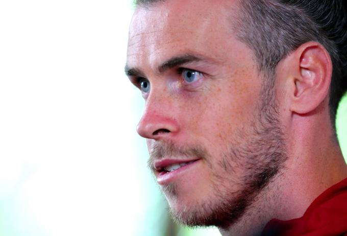 Gareth Bale, en una rueda de prensa con Gales (Foto: Cordon Press).