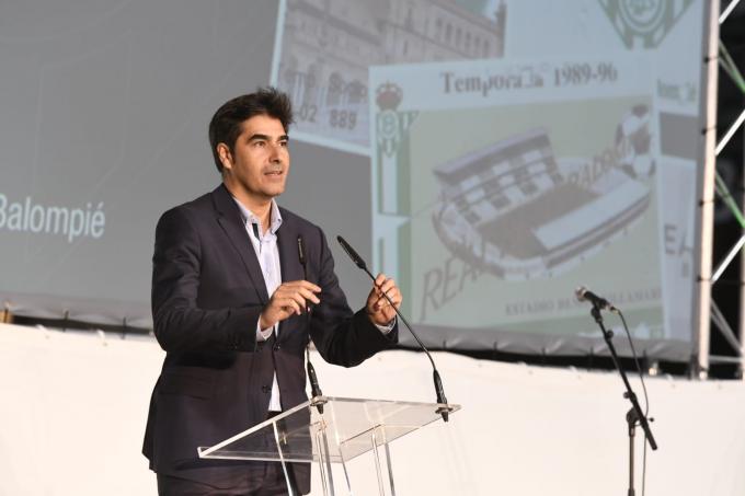 Ángel Haro, presidente del Real Betis Balompié (Foto: Kiko Hurtado).