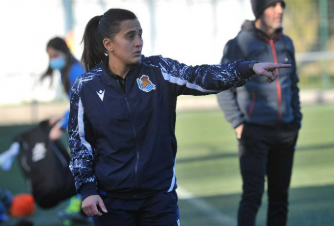Aintzane Encinas dirigirá al tercer equipo femenino (Foto: Real Sociedad).