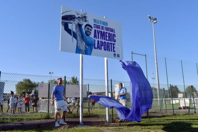 El campo Aymeric Laporte, en su Agen natal, ya es toda una realidad (Foto: Le Petit Blue D'Agen).