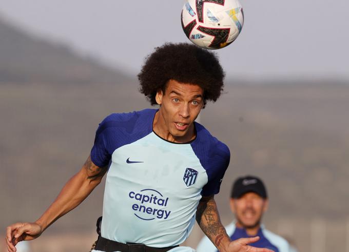 Simeone no contó con Witsel ante el Brujas (Foto: ATM).