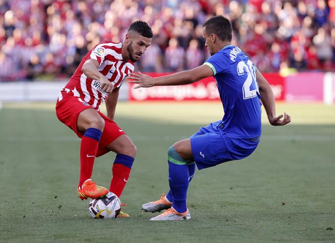 Koke, ante Maksimovic en el Getafe-Atlético (Foto: ATM).