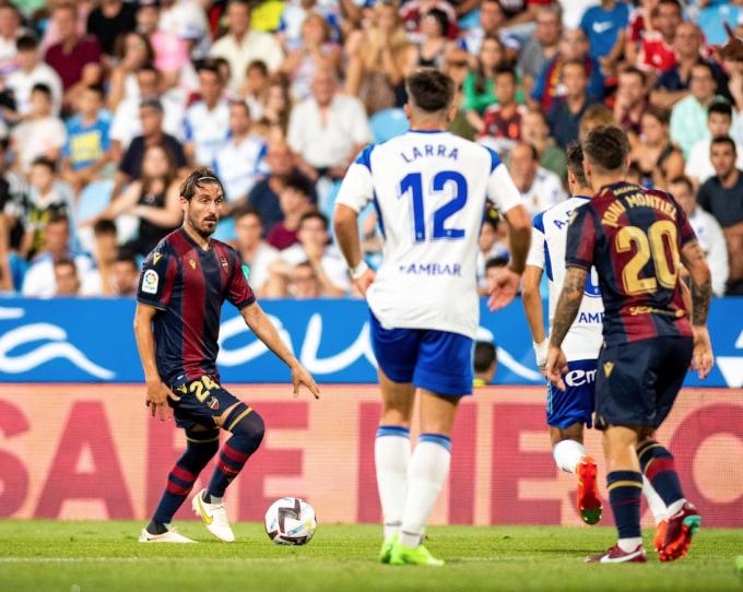 Campaña ante el Zaragoza. (Foto: Levante UD)