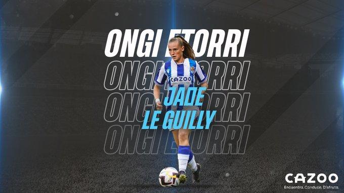 Jade Le Guilly, nueva jugadora de la Real Sociedad (Foto: Real Sociedad).