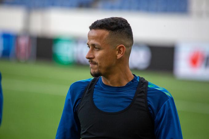 Luiz Felipe, en la sesión del Betis (Foto: Javier Martín Pérez).