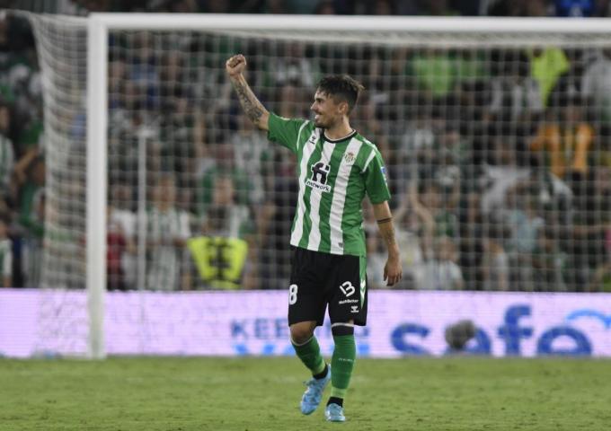Rodri Sánchez celebra un gol (Foto: Kiko Hurtado)