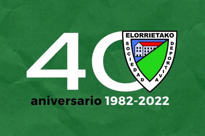El Club Elorrietako de Bilbao celebra en este año 2022 su 40ª Aniversario, es el decano del fútbol sala vizcaíno.
