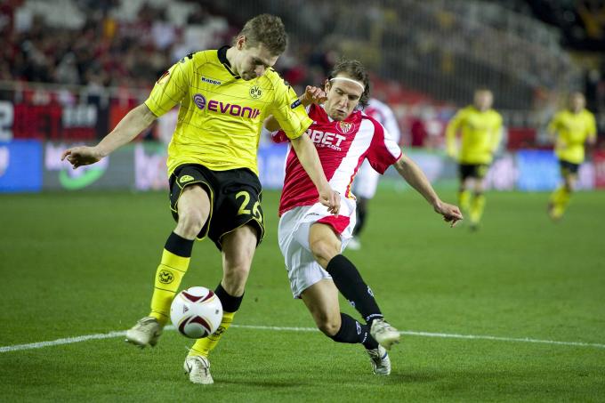 Imagen del Sevilla-Borussia Dortmund de 2012 (Foto: Cordon Press).