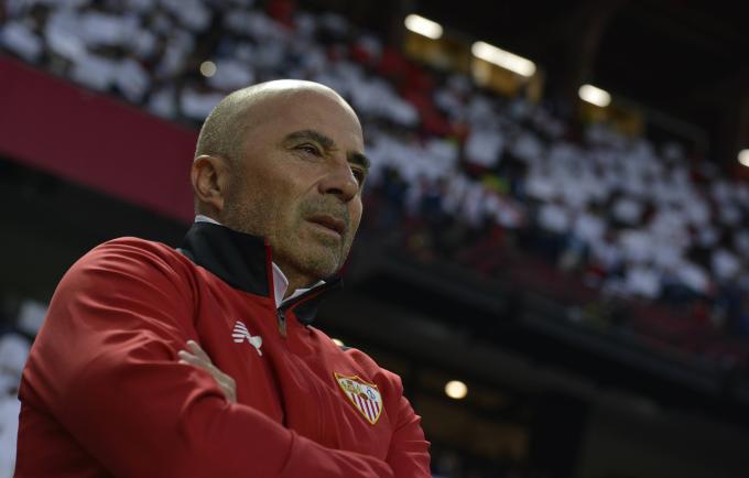 Jorge Sampaoli, en su primera etapa en el Sevilla (Foto: Cordon Press).