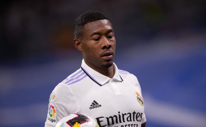 David Alaba, en un partido con el Real Madrid (Foto: Cordon Press).