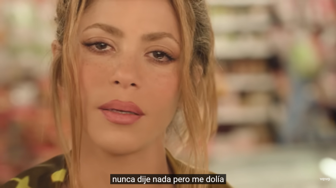 Shakira, en su nueva canción: 'Monotonía'.
