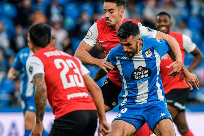 Quiles fue el héroe del Deportivo - UD Sanse con un golazo tras una gran acción individual (Foto: RCD)