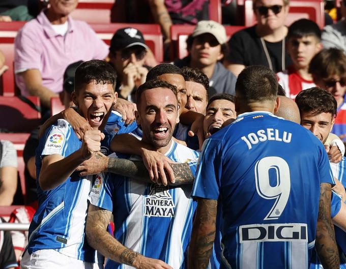 Sergi Darder celebra su gol en el Atlético de Madrid-Espanyol (Foto: RCDE).