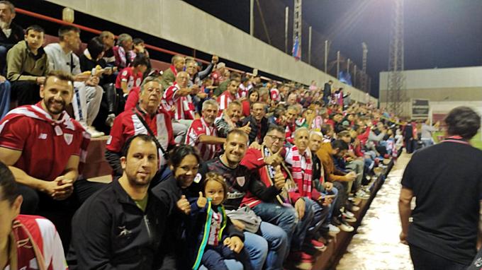 Los athleticzales siempre fieles también en la cita de Copa del Rey ante la UD Alzira (Foto: DMQ Bizkaia).