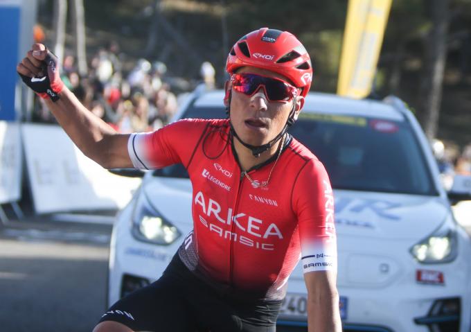 Nairo Quintana, en una carrera con Arkea (Foto: Cordon Press).