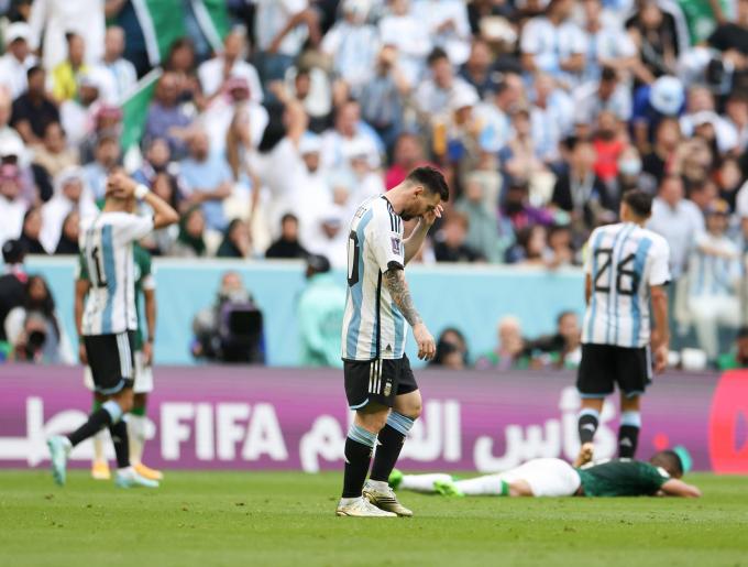 Argentina, tras perder contra Arabia Saudí (Foto: Cordon Press).