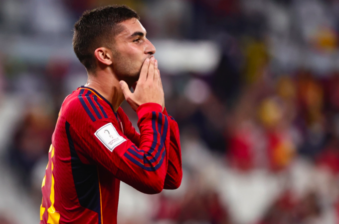 Gol de Ferran Torres ante Costa Rica (Foto: sefutbol).