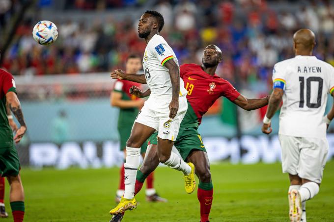 Iñaki Williams en el debut de Ghana en el Mundial de Qatar frente a Portugal. (Foto: Cordon Press)