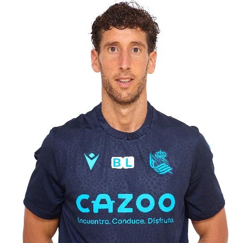 Fotografía oficial de esta temporada de Beñat Labaien (Foto: Real Sociedad).