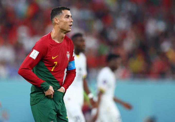 Cristiano Ronaldo, en el partido de Portugal contra Ghana (Foto: Cordon Press).