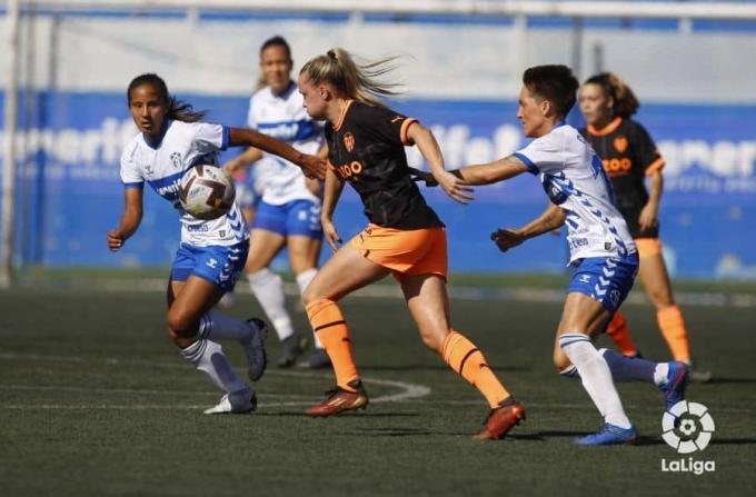 Derrota del Valencia CF Femenino ante la UDG Tenerife (1-0)
