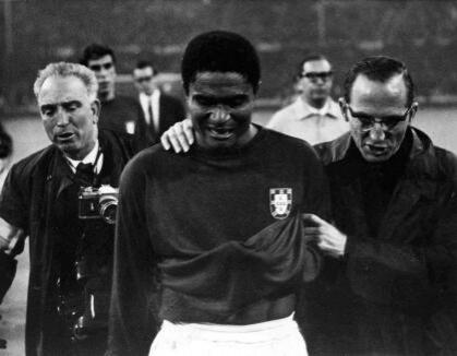 Eusébio, con Portugal en Inglaterra 1966