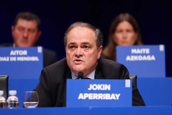 Jokin Aperribay, presidente de la Real Sociedad (Foto: Real Sociedad).