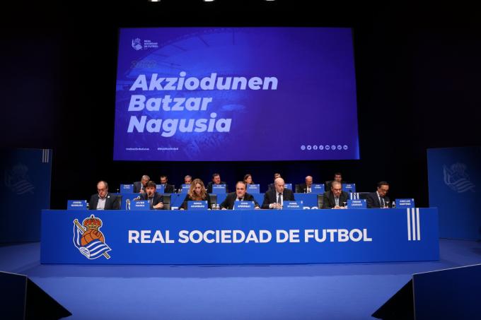 Junta General de Accionistas de la Real Sociedad (Foto: RSO).