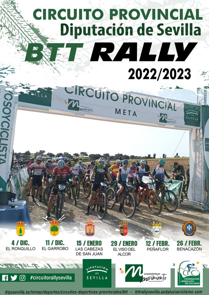 Cartel del BBT Rally Diputación de Sevilla