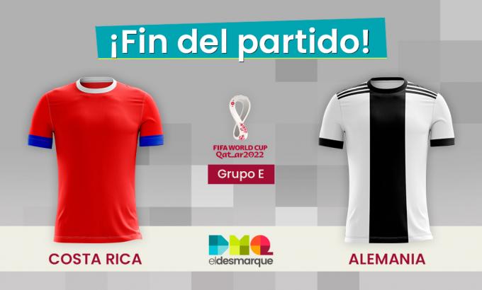 Costa Rica - Alemania, así vivimos en directo el partido del Mundial de Qatar 2022.