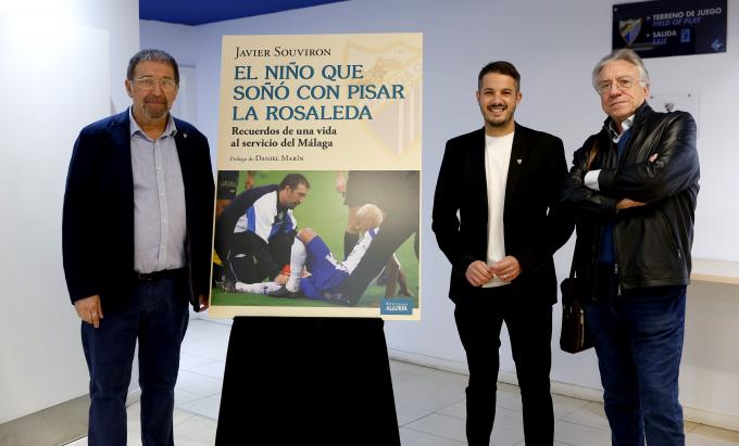 Presentación del libro de Javier Souviron (Foto: Málaga CF).
