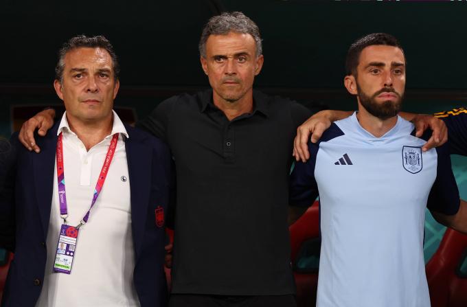 Luis Enrique, Rafel Pol y Joaquín Valdés (Foto: Cordon Press).