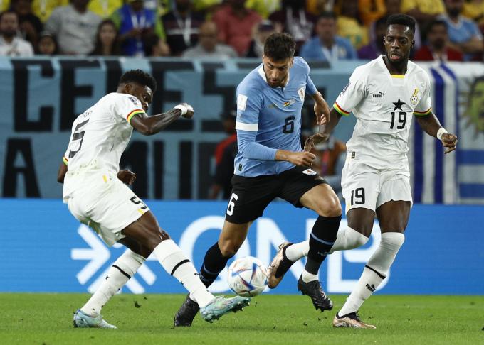 Iñaki Williams en el Ghana-Uruguay del Mundial de Qatar (Foto: EFE).