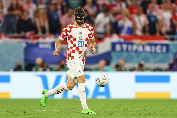 Josko Gvardiol, en un partido con Croacia en el Mundial (Foto: Cordon Press).