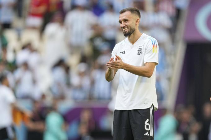 Germán Pezzella, en el Mundial de Qatar (Foto: Cordon Press).