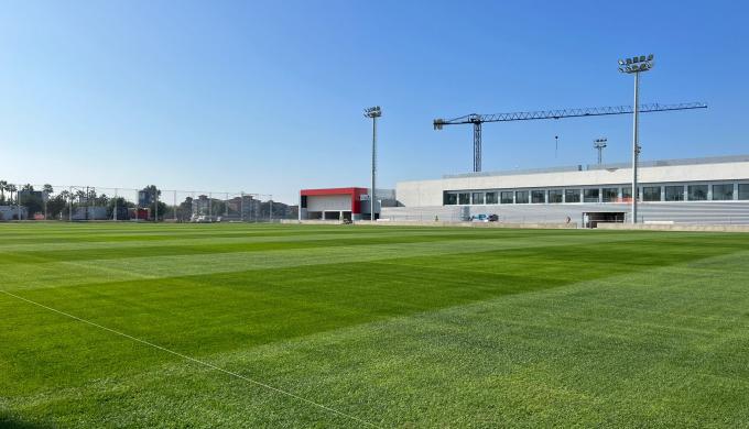 Nuevo campo en la Ciudad Deportiva Cisneros Palacios (Foto: SFC).