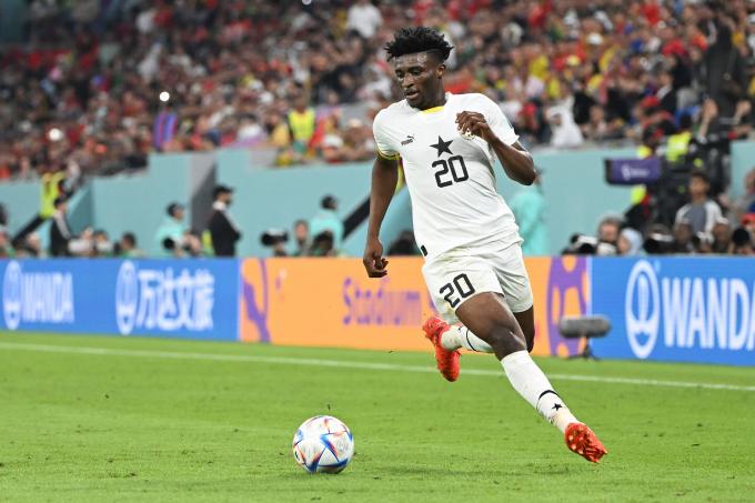 Mohamed Kudus, en un partido con Ghana en el Mundial (Foto: Cordon Press).