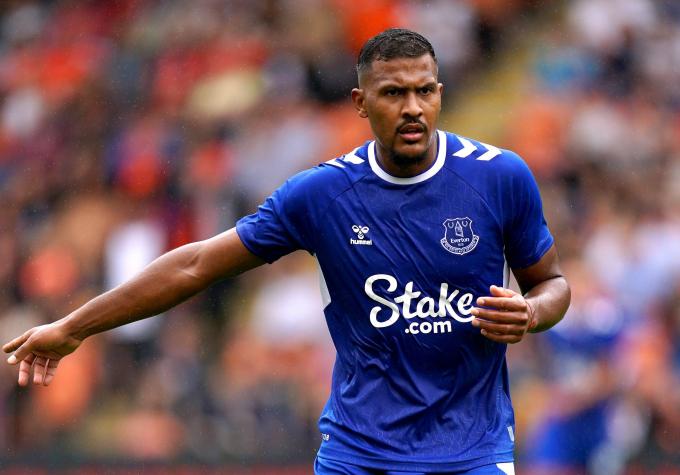 Rondón, en un partido con el Everton en pretemporada (Foto: Cordon Press).