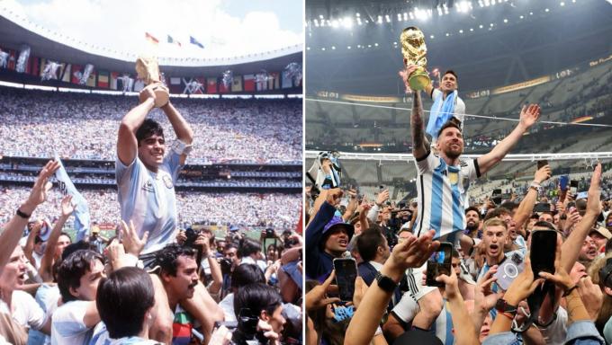 Messi emula a Maradona en Lusail.