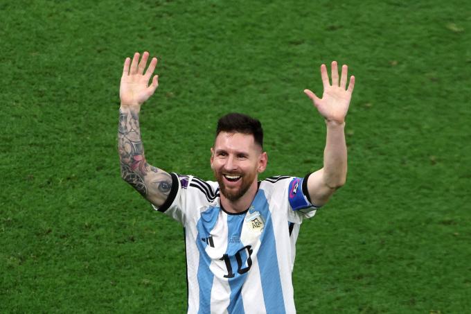 Messi, tras ganar la final del Mundial (Foto: Cordon Press).