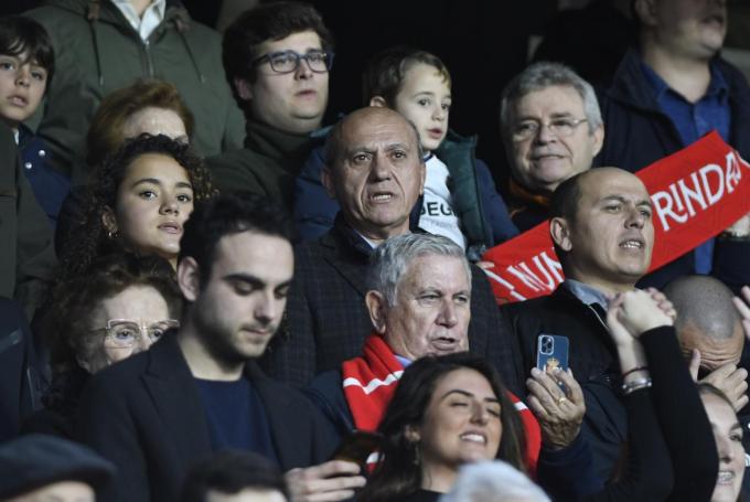 Del Nido, en el partido del Sevilla ante el Getafe (Foto: Kiko Hurtado)